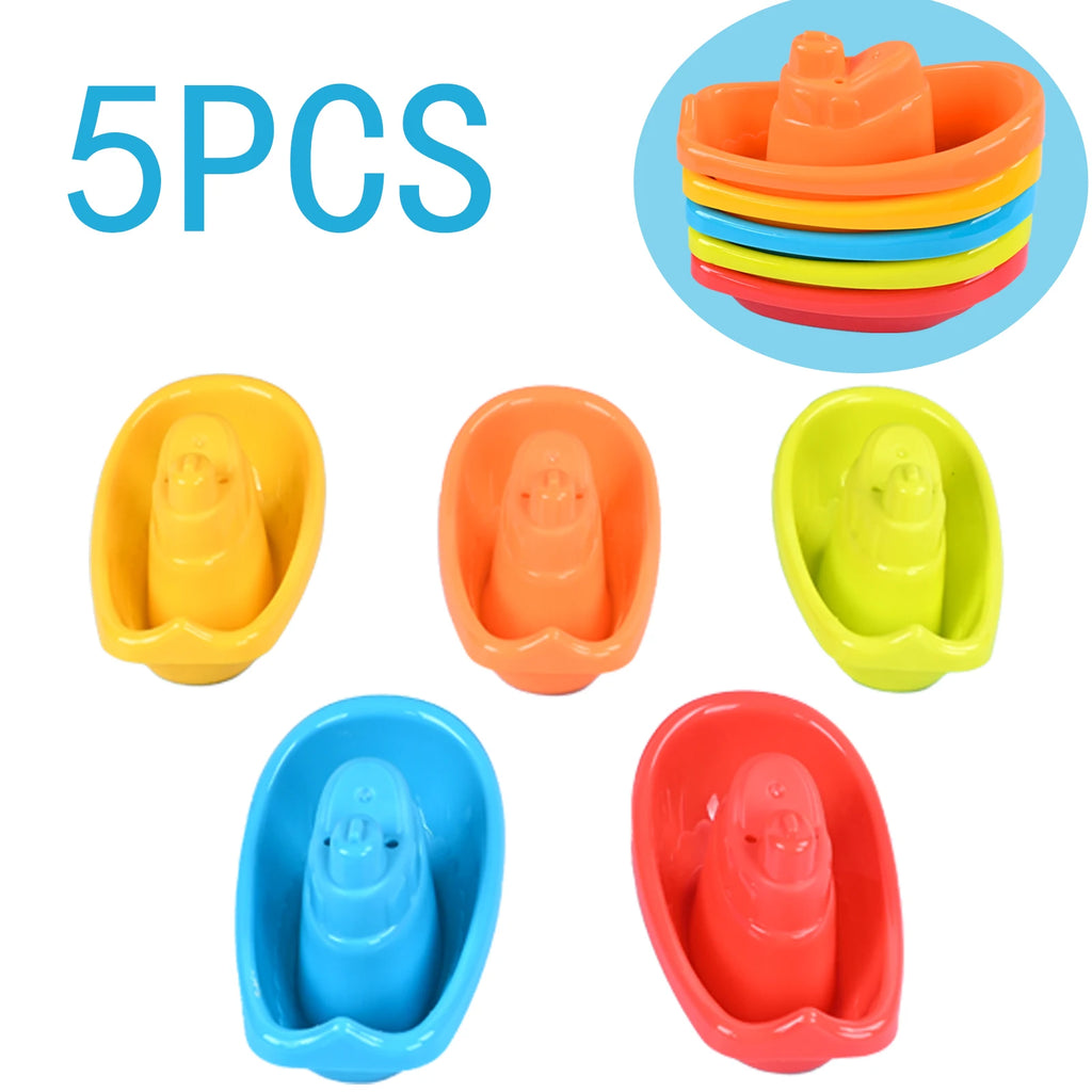 Children'S Bathroom, Bath, Floating Boat, Summer Bath, Toy Bathtub, Swimming, Boys And Girls, Water Play, Stacked Beach Boat